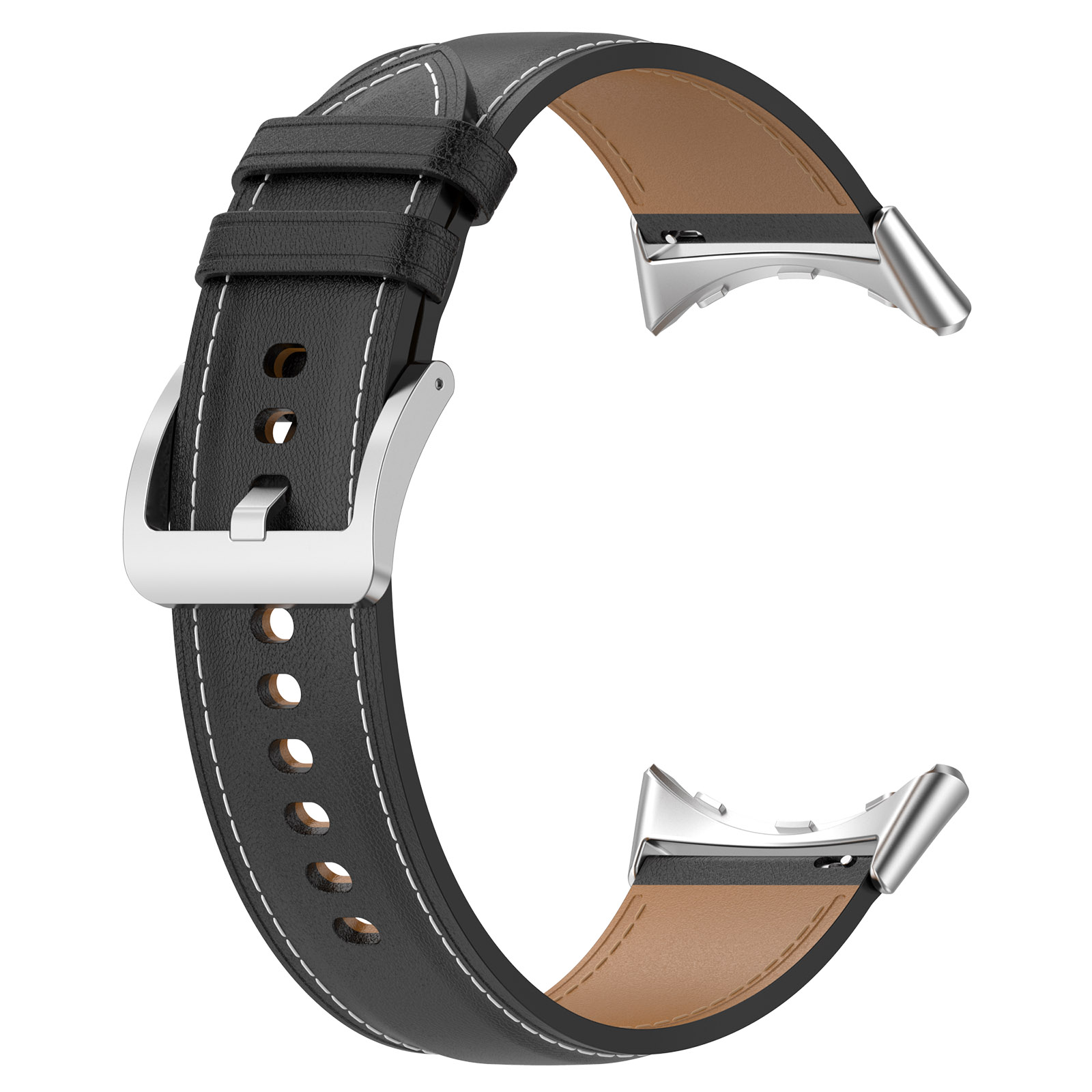 Bizon Strap Watch Casual von vorne mit geschlossenem Band gezeigt