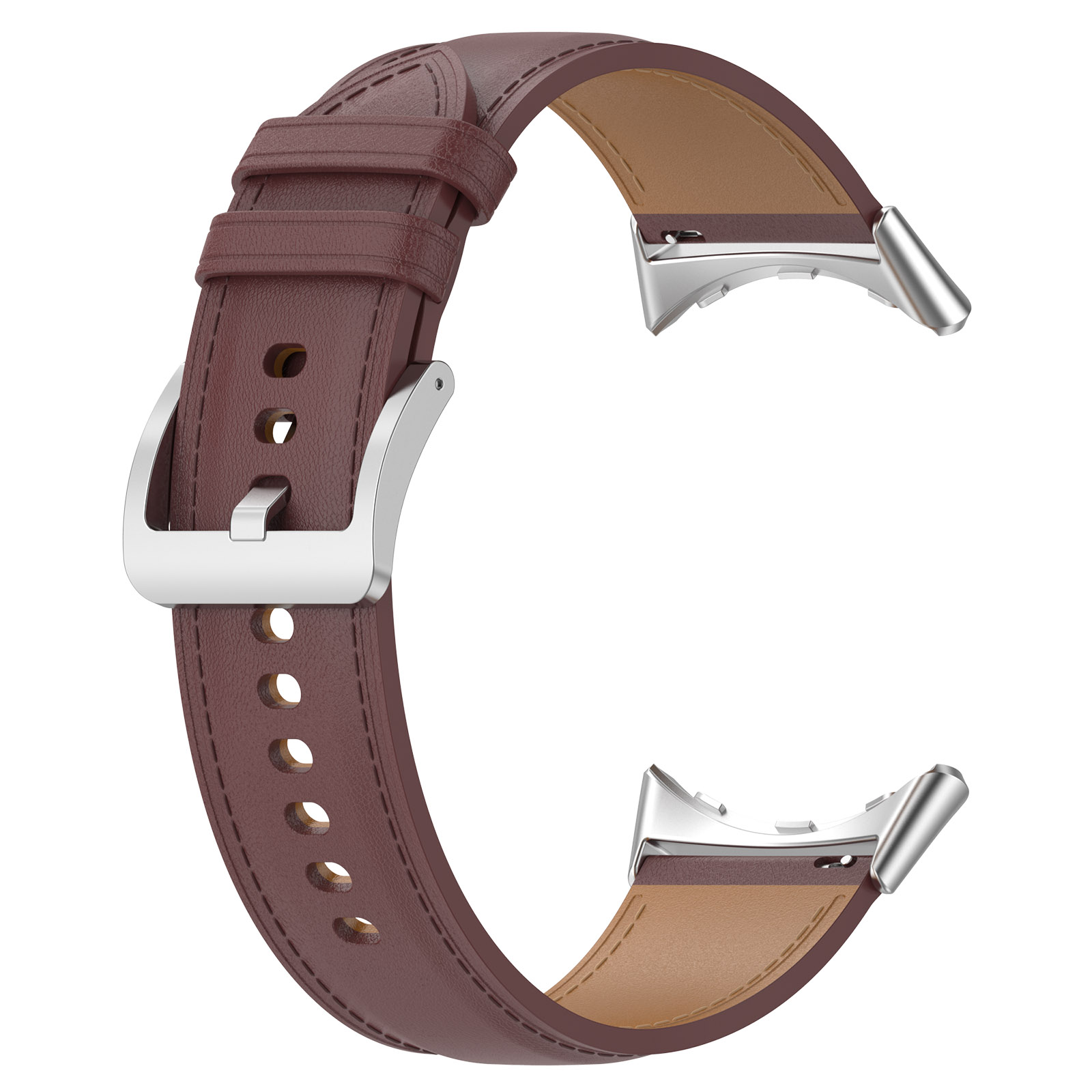 Bizon Strap Watch Casual von vorne mit geschlossenen Band