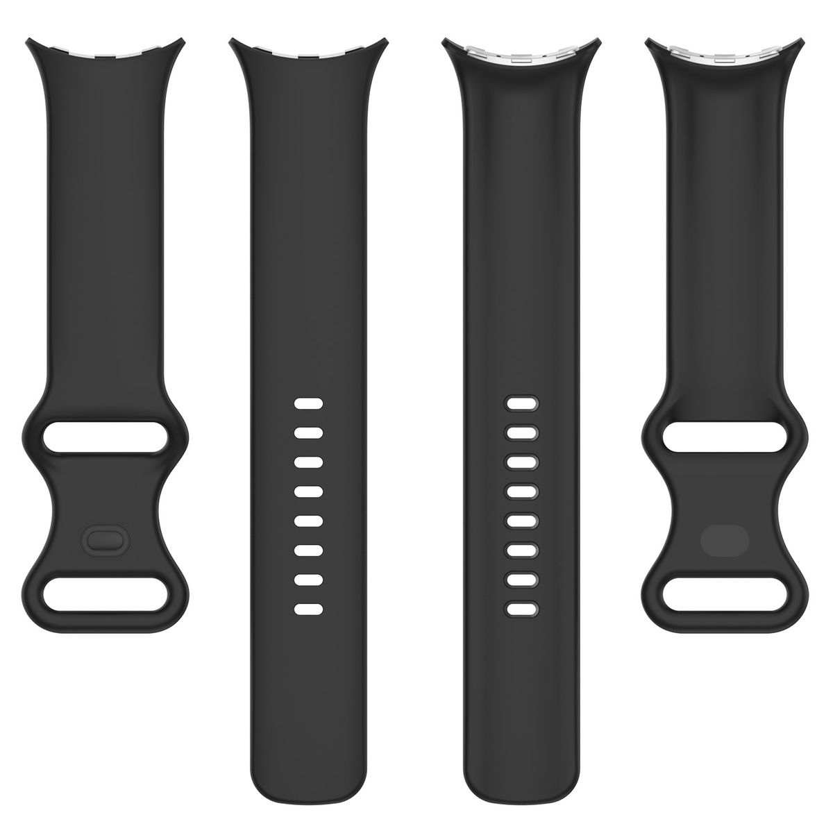 Metallverbindungen des Silikonarmbands Bizon Strap Watch Silicone