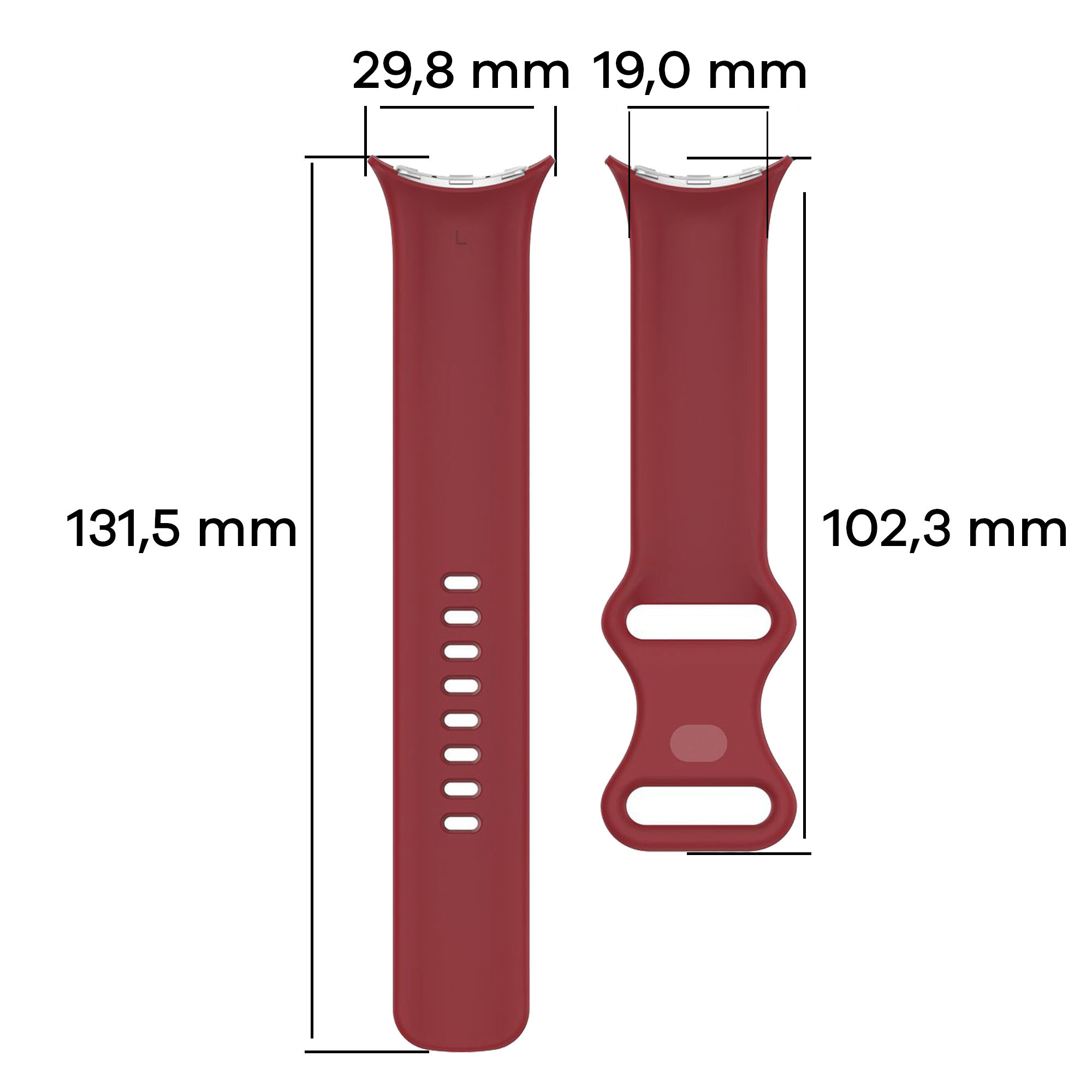 How to measure the strap