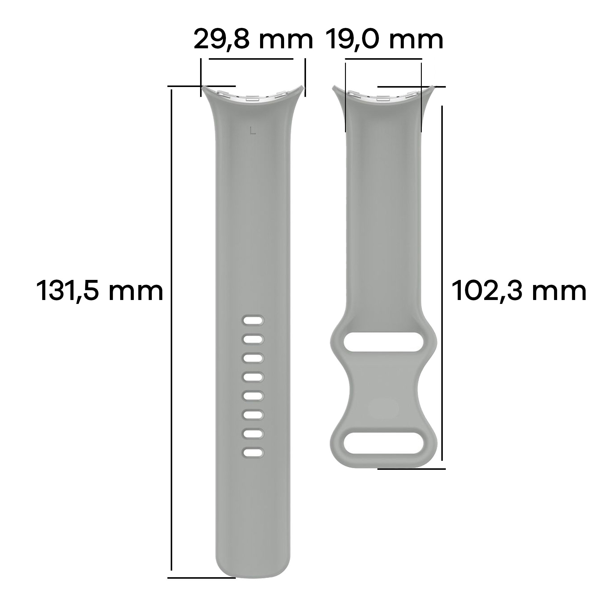 How to measure the strap