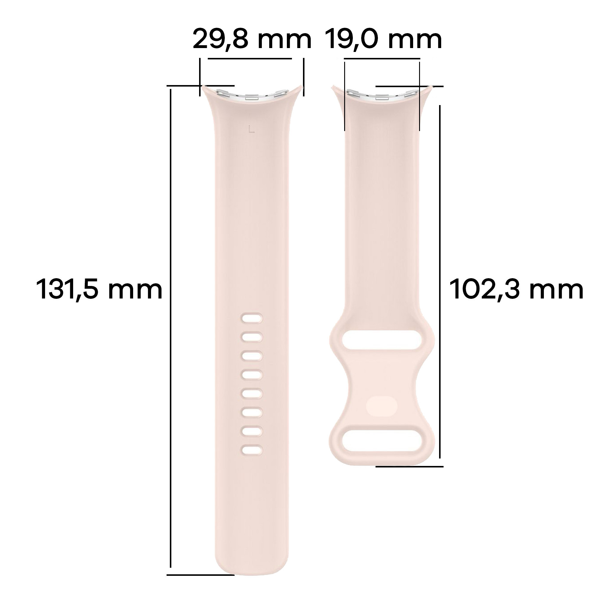 How to measure the strap
