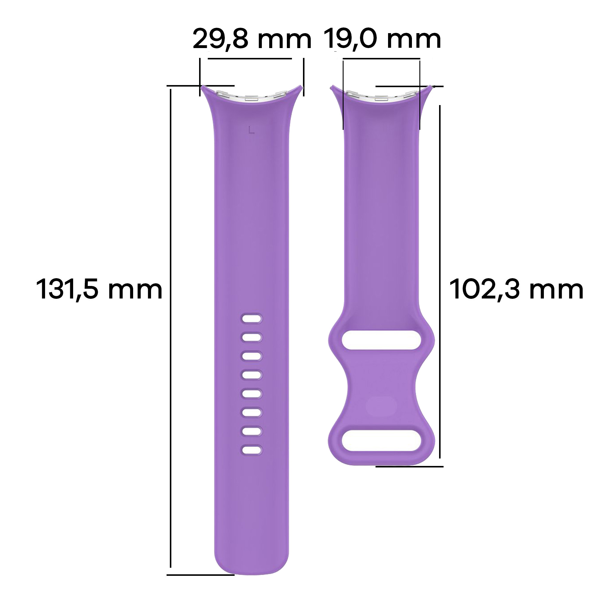 How to measure the strap