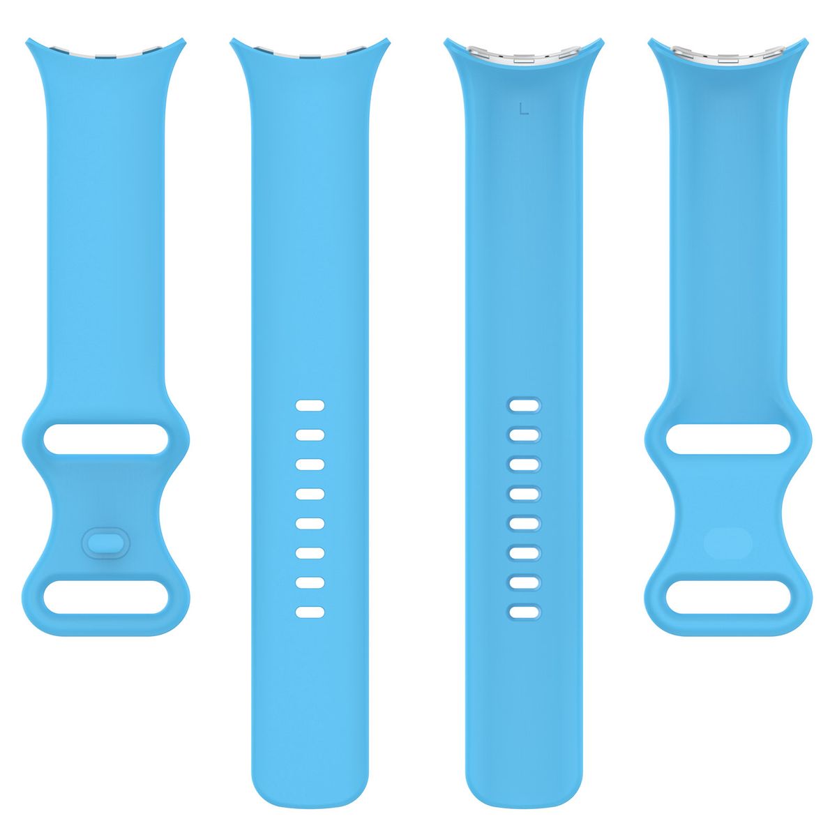 Metal fittings of the silicone strap Bizon Strap Watch Silicone