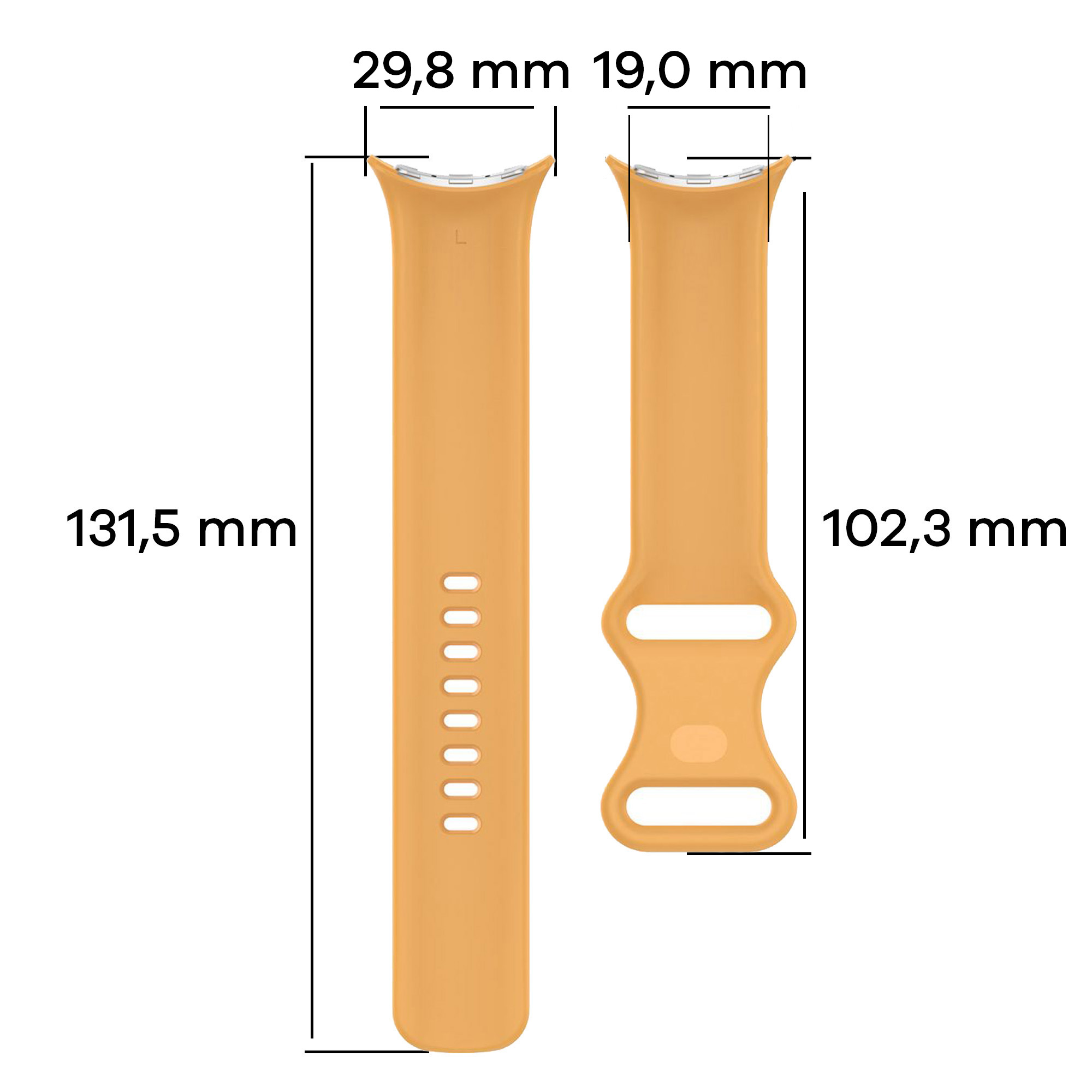 How to measure the strap