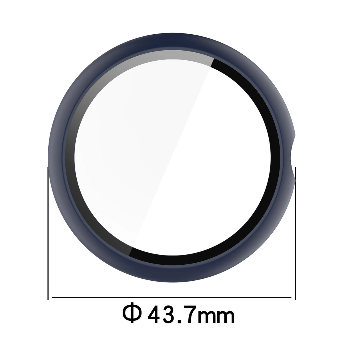 Dimensions of the Bizon Case+Glass Watch for Google Pixel Watch 4 41 mm