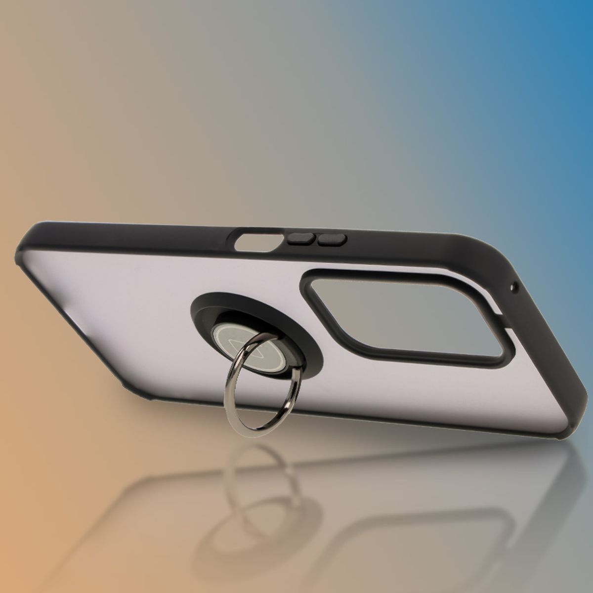 Holder as a stand in Bizon Hybrid Ring case