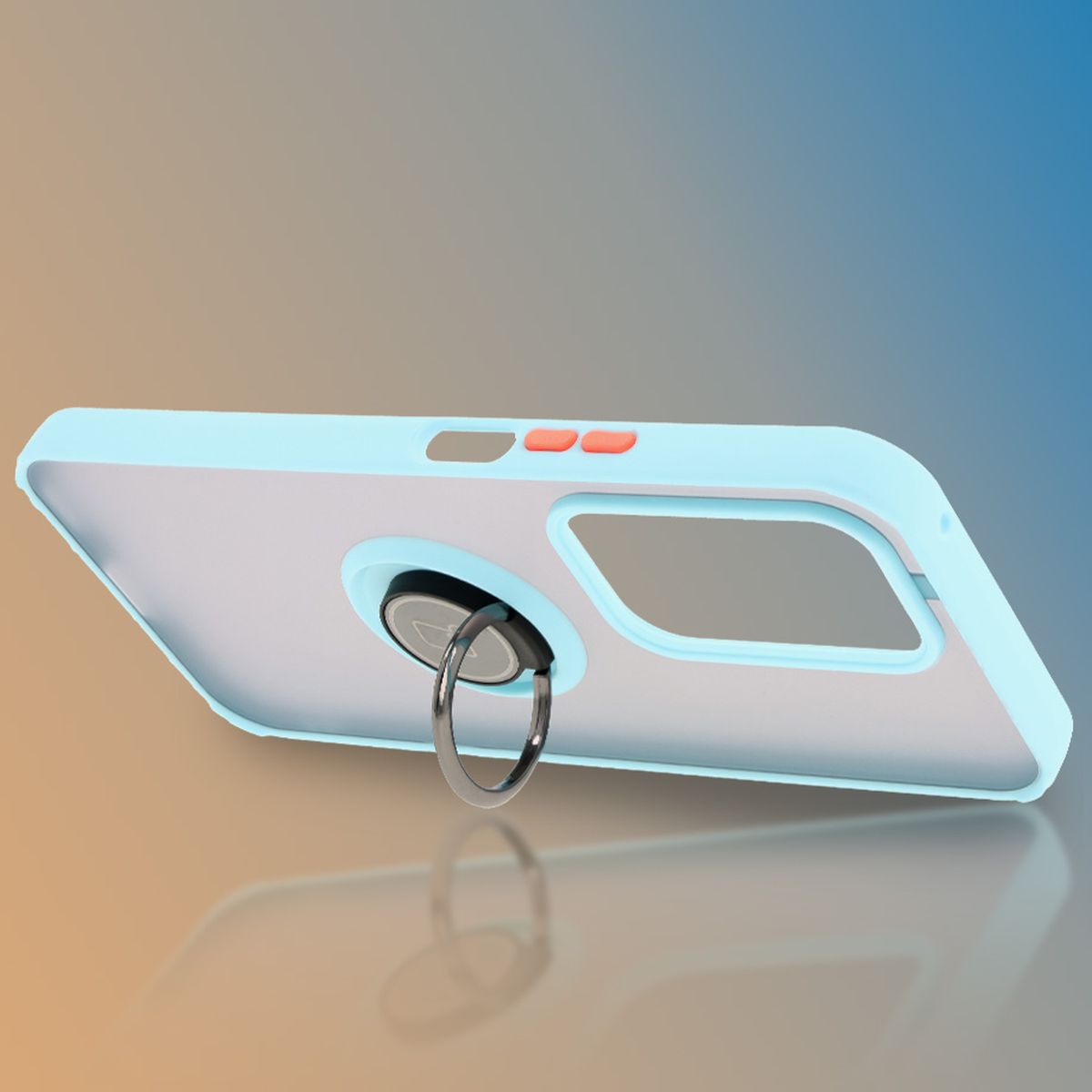 Grip as a stand in Bizon Hybrid Ring case