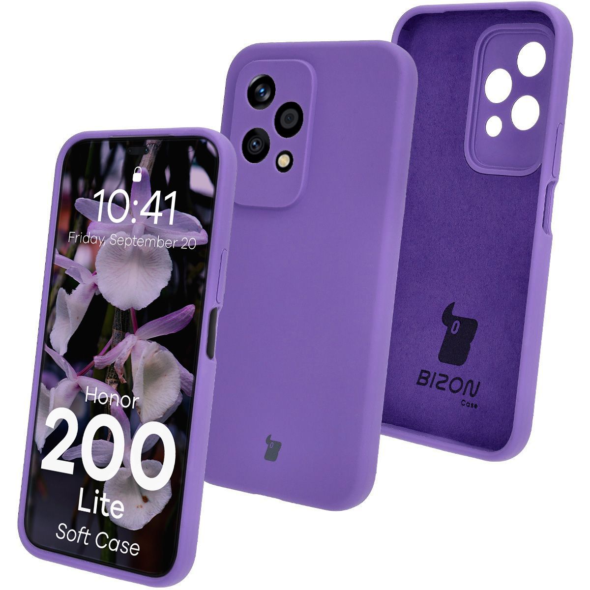 Bizon Soft Case silicone case for Honor 200 Lite