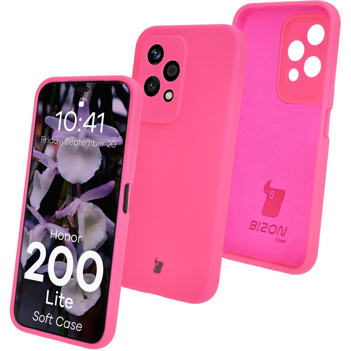 Bizon Soft Case silicone case for Honor 200 Lite