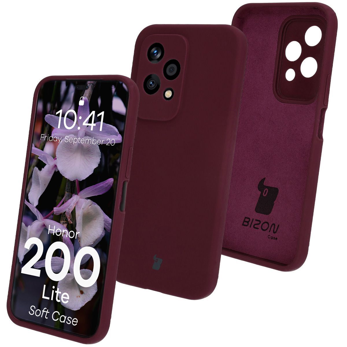 Silikonhülle Bizon Soft Case für Honor 200 Lite