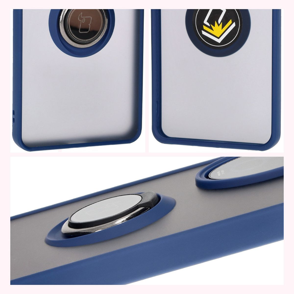 Bizon Case Hybrid Ring features: non-slip frame and matte design