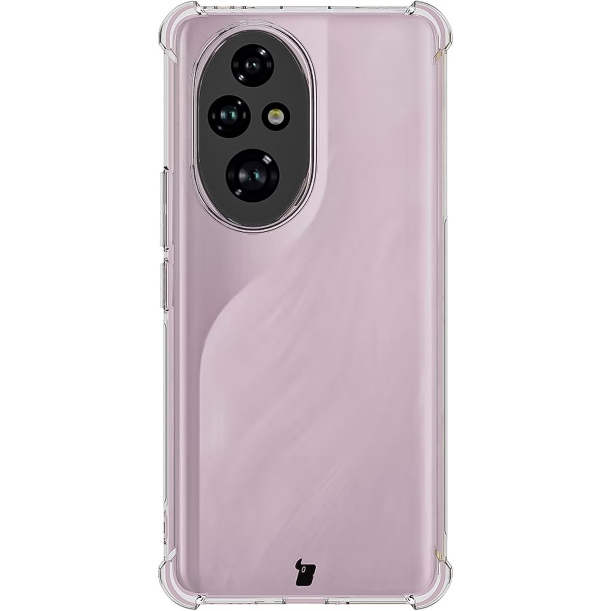 Flexible case shown from the camera island side