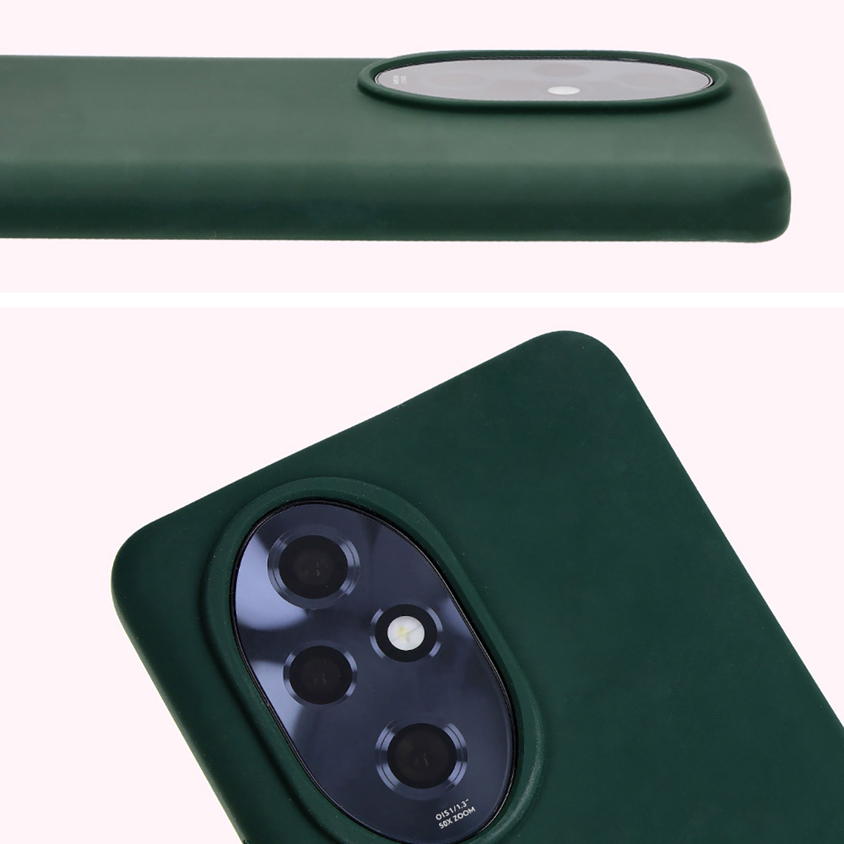Close-up of the lens cutout in Bizon Soft Case