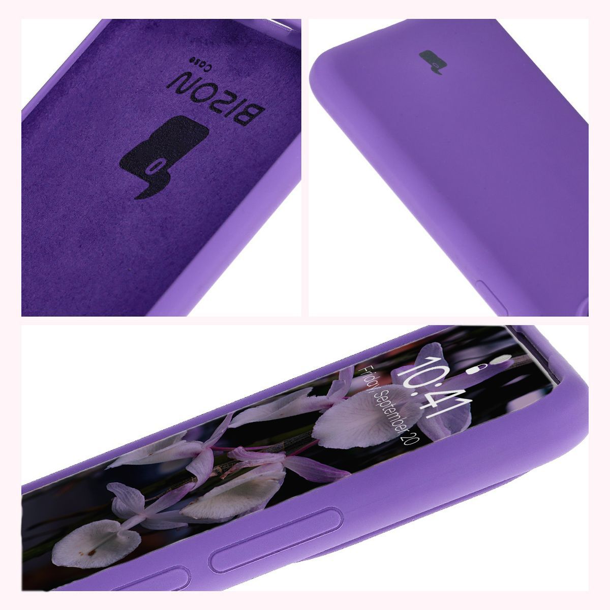 Konstruktion der Bizon Soft Case: integrierte Abdeckungen, erhöhte Kanten und Mikrofaserpolsterung