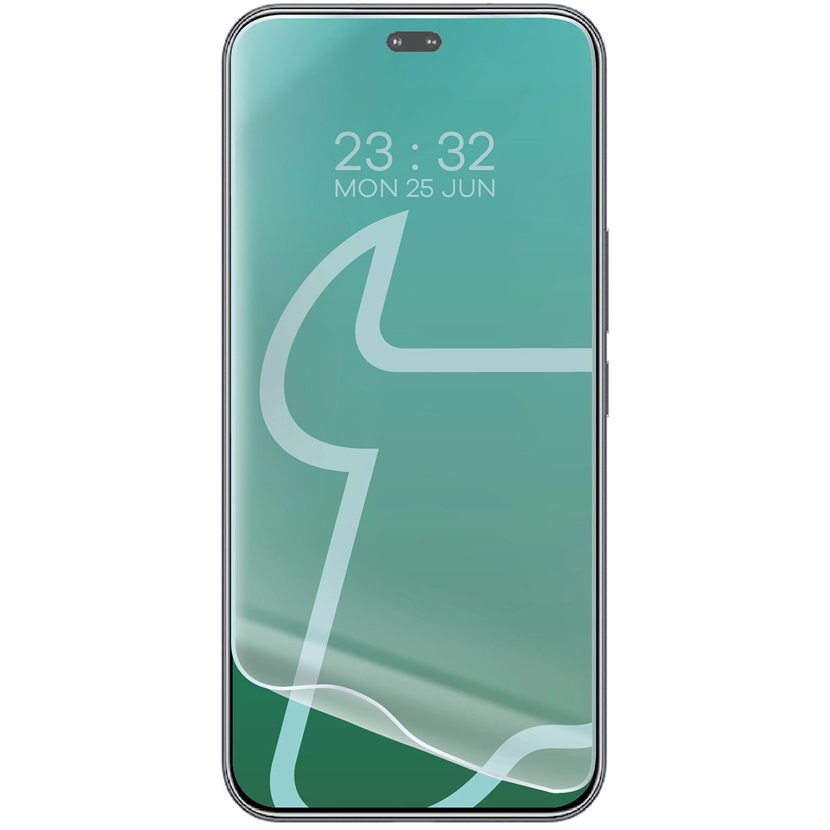 Folia hydrożelowa do Honor 400 Pro 5G obok telefonu