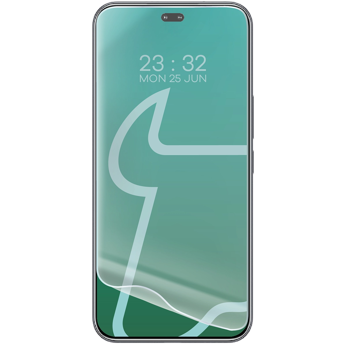 Folia hydrożelowa do Honor 400 Pro 5G obok telefonu