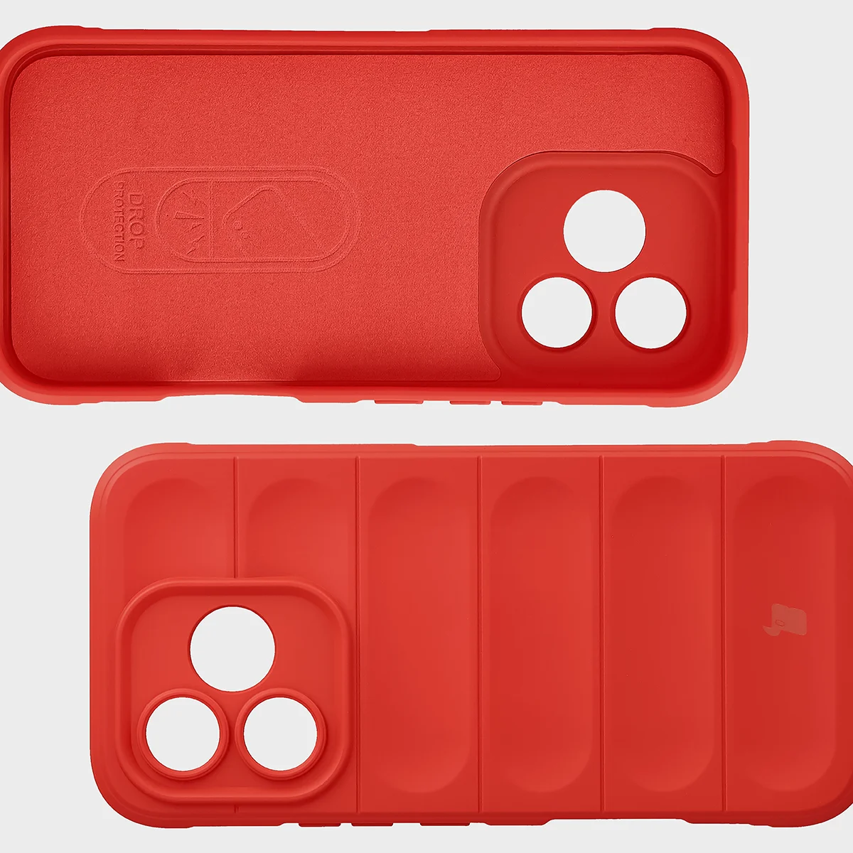 Microfiber lining, grooves on the back, and reinforced corners in the Bison Case Tur for Honor 600 Lite 5G