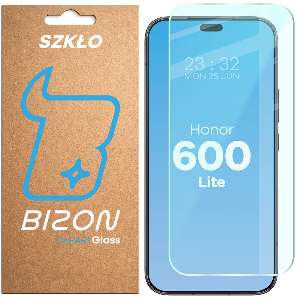Szkło hartowane Bizon Glass Clear do Honor 600 Lite 5G