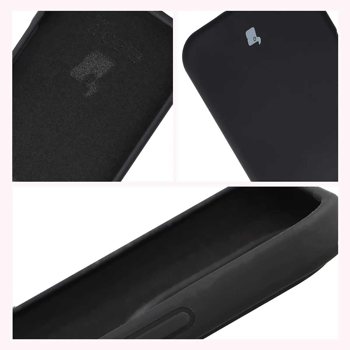 Construction of the Bison Soft Case: integrated covers, raised edges, and microfiber lining for Honor 600 Lite 5G