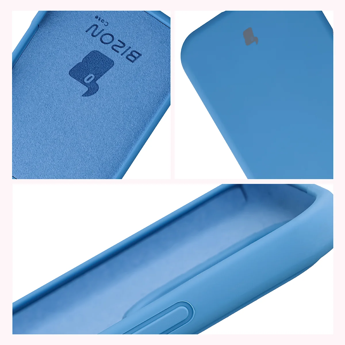 Konstrukce obalu Bizon Soft Case: integrované kryty, vyvýšené okraje a výplň z mikrovlákna pro Honor 600 Lite 5G