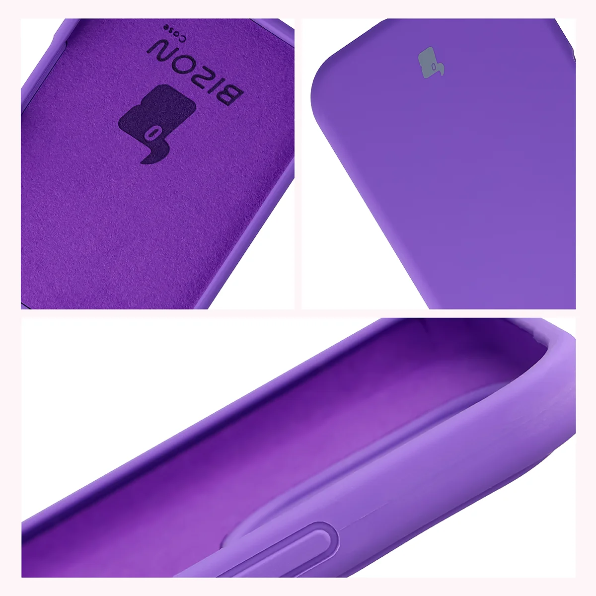 A Bizon Soft Case tok szerkezete: integrált védők, megemelt szélek és mikroszálas bélés az Honor 600 Lite 5G-hez