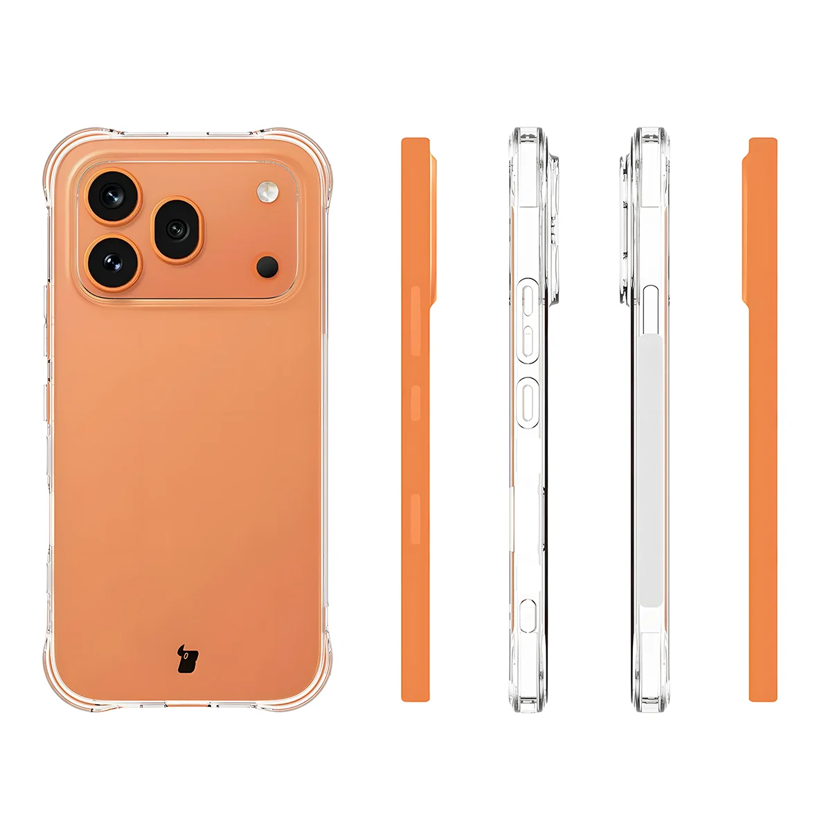 Transparent back of the Case Salpa for Honor 600 Pro 5G