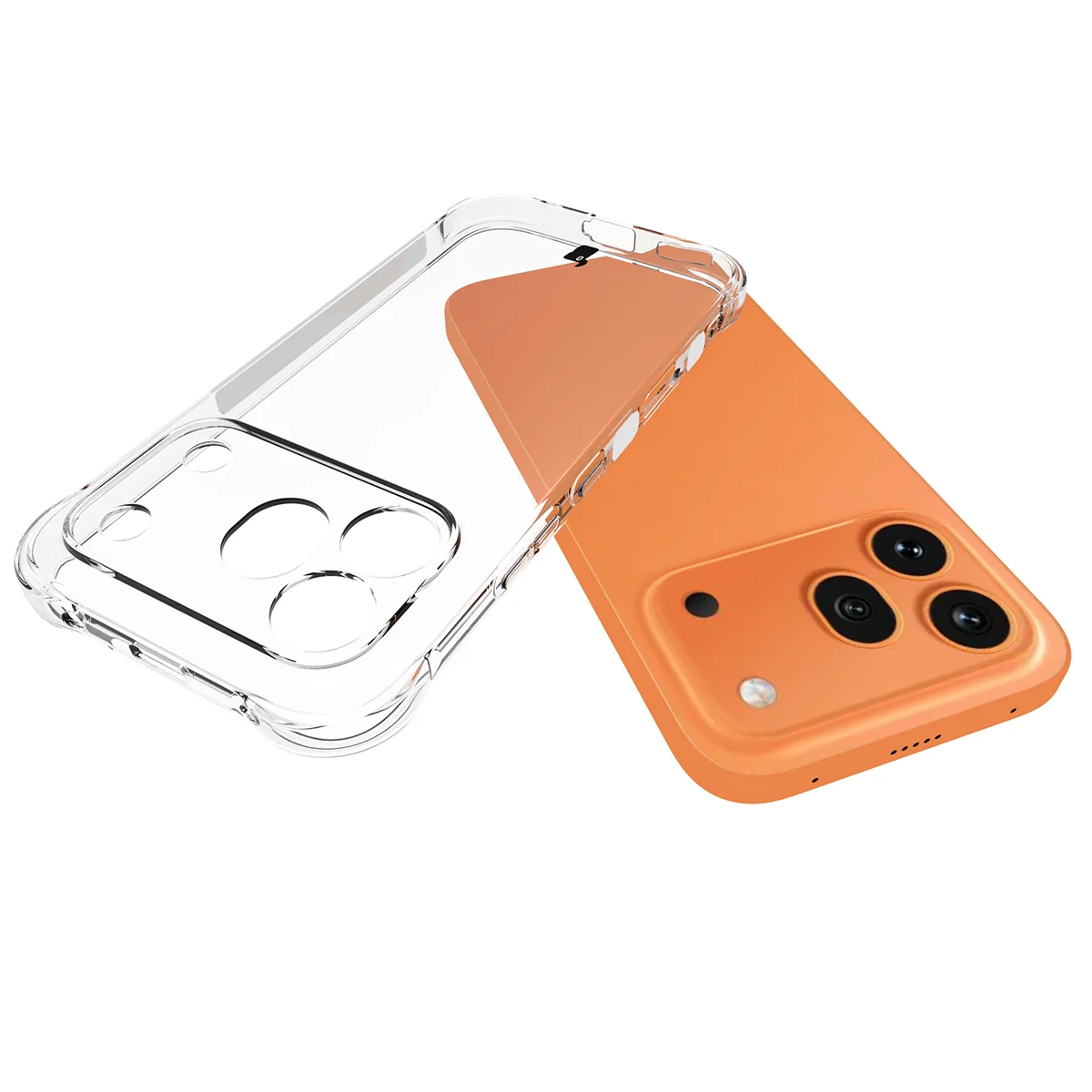 Dedicated cutouts and raised edges for the camera in the Bizon Case Salpa for Honor 600 Pro 5G