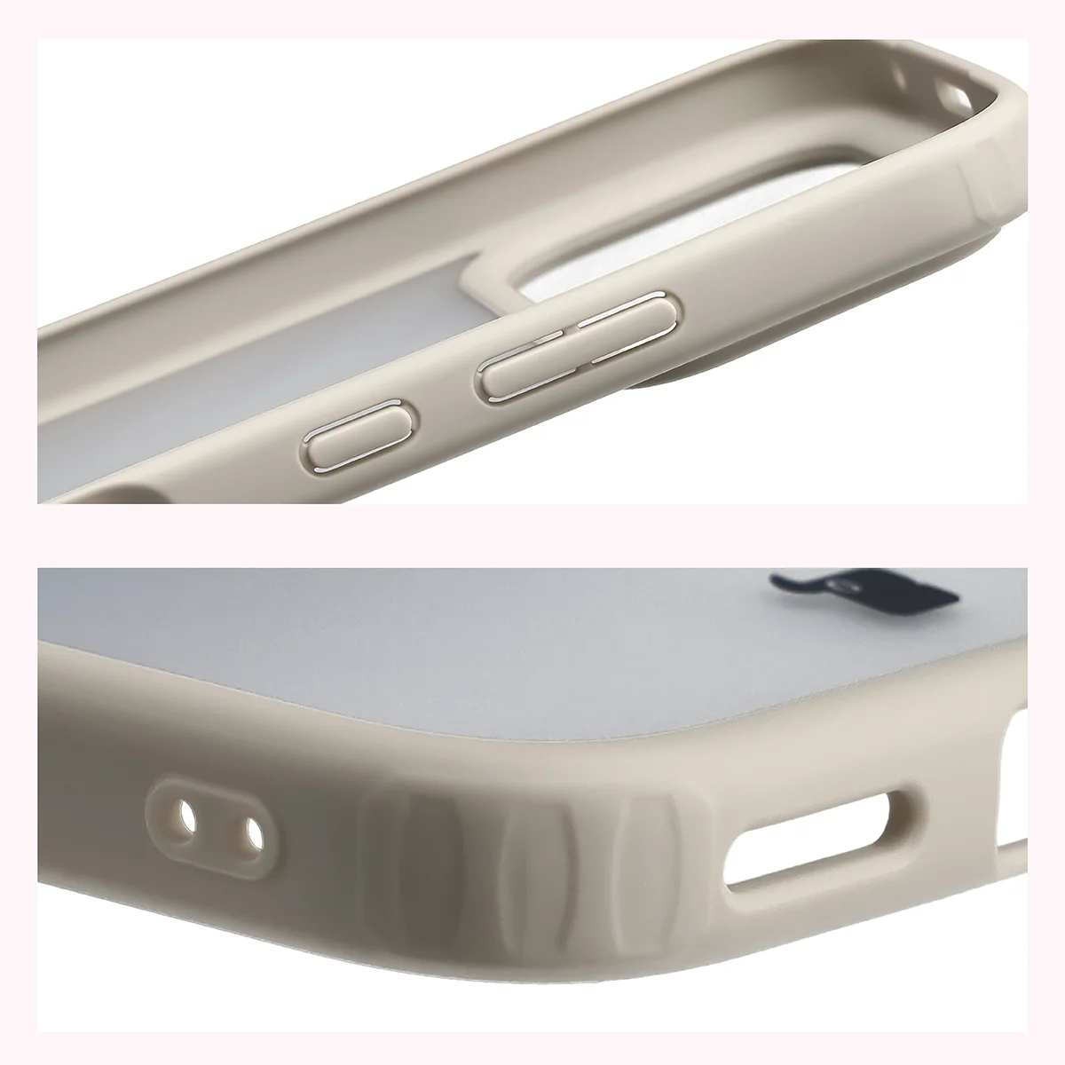 Wzmocnione narożniki i podwyższone ranty ekranu w etui Bizon Case Angelo do Honor 600 5G / 600 Pro 5G