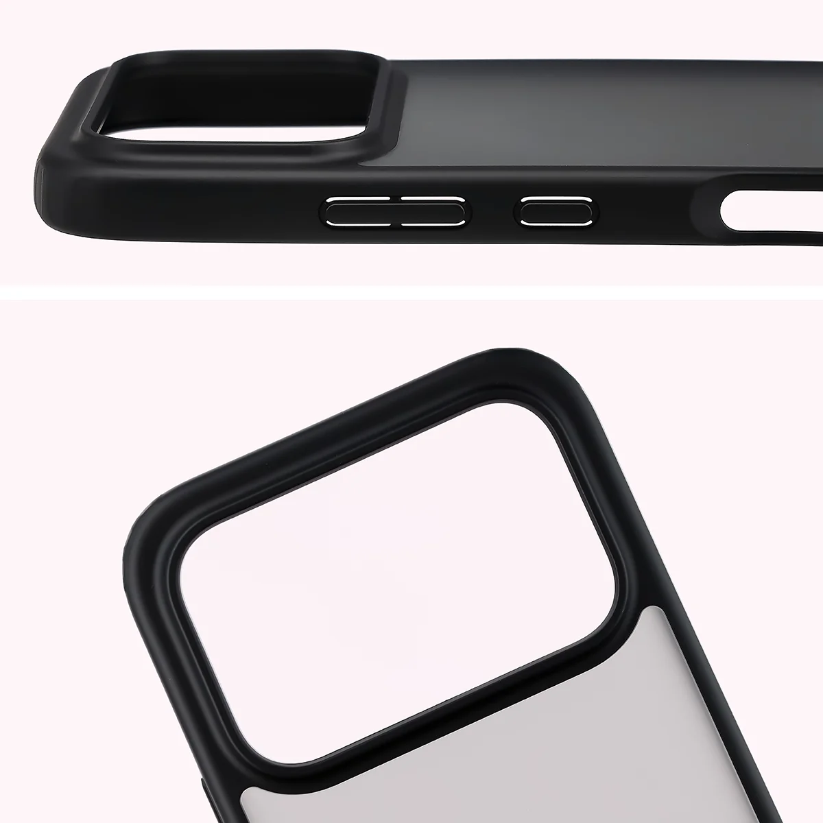 Full cutout and raised edges for the camera in the Bizon Case Angelo for Honor 600 5G / 600 Pro 5G