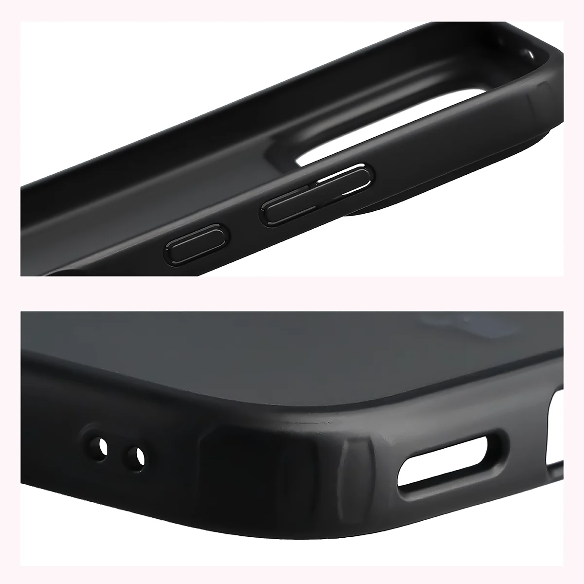 Reinforced corners and raised edges of the screen in the Bizon Case Angelo for Honor 600 5G / 600 Pro 5G