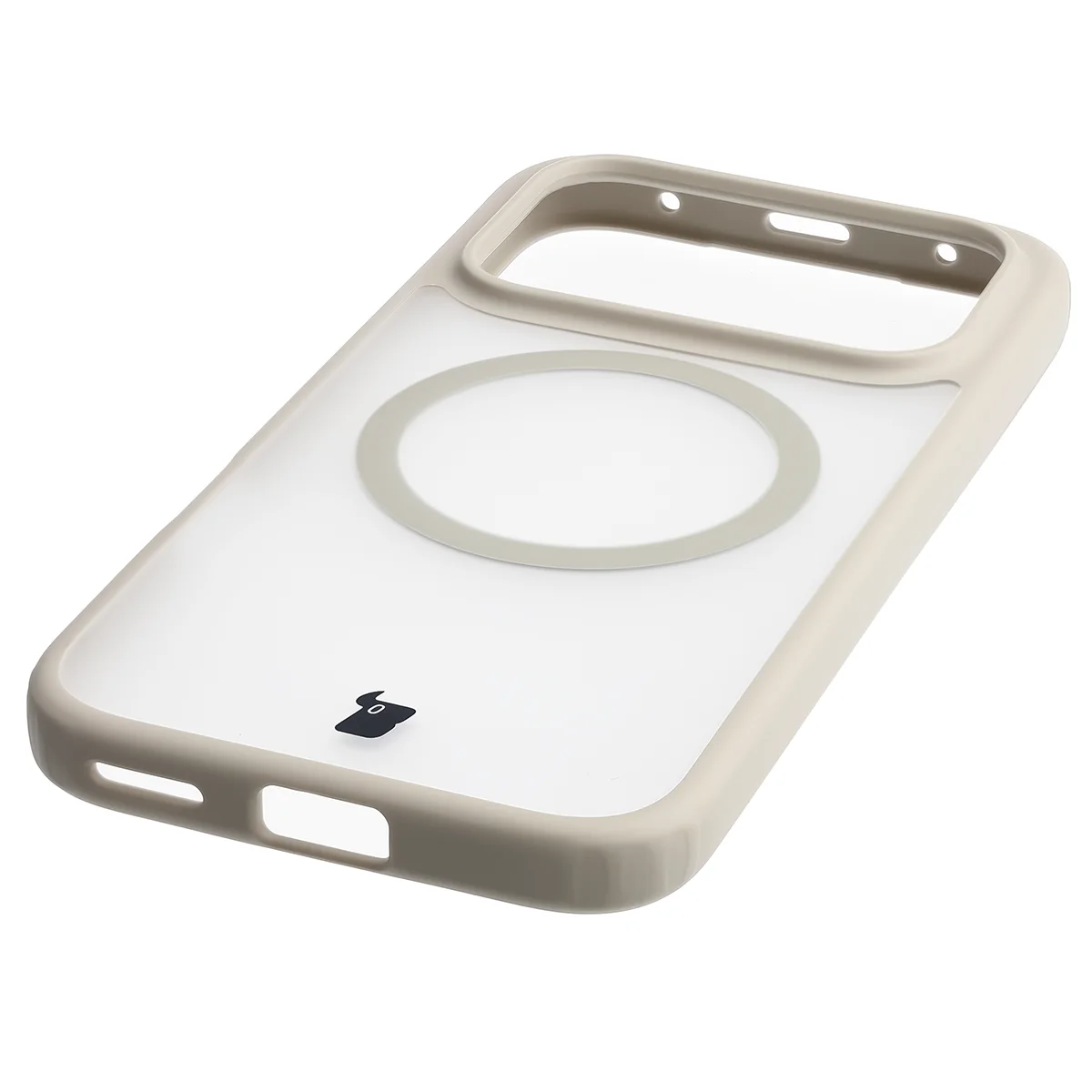 Butoane integrate, decupaje și material hibrid în husă Bizon Case MatteO pentru Honor 600 5G / 600 Pro 5G