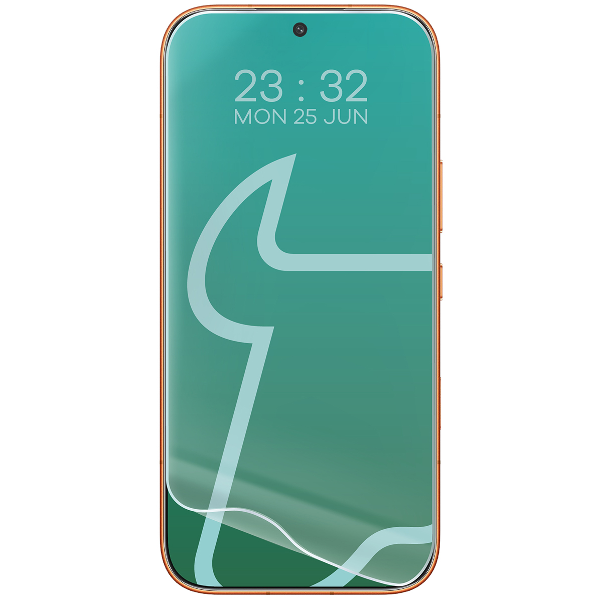Folia hidrogel pentru Honor 600 5G / 600 Pro 5G lângă telefon