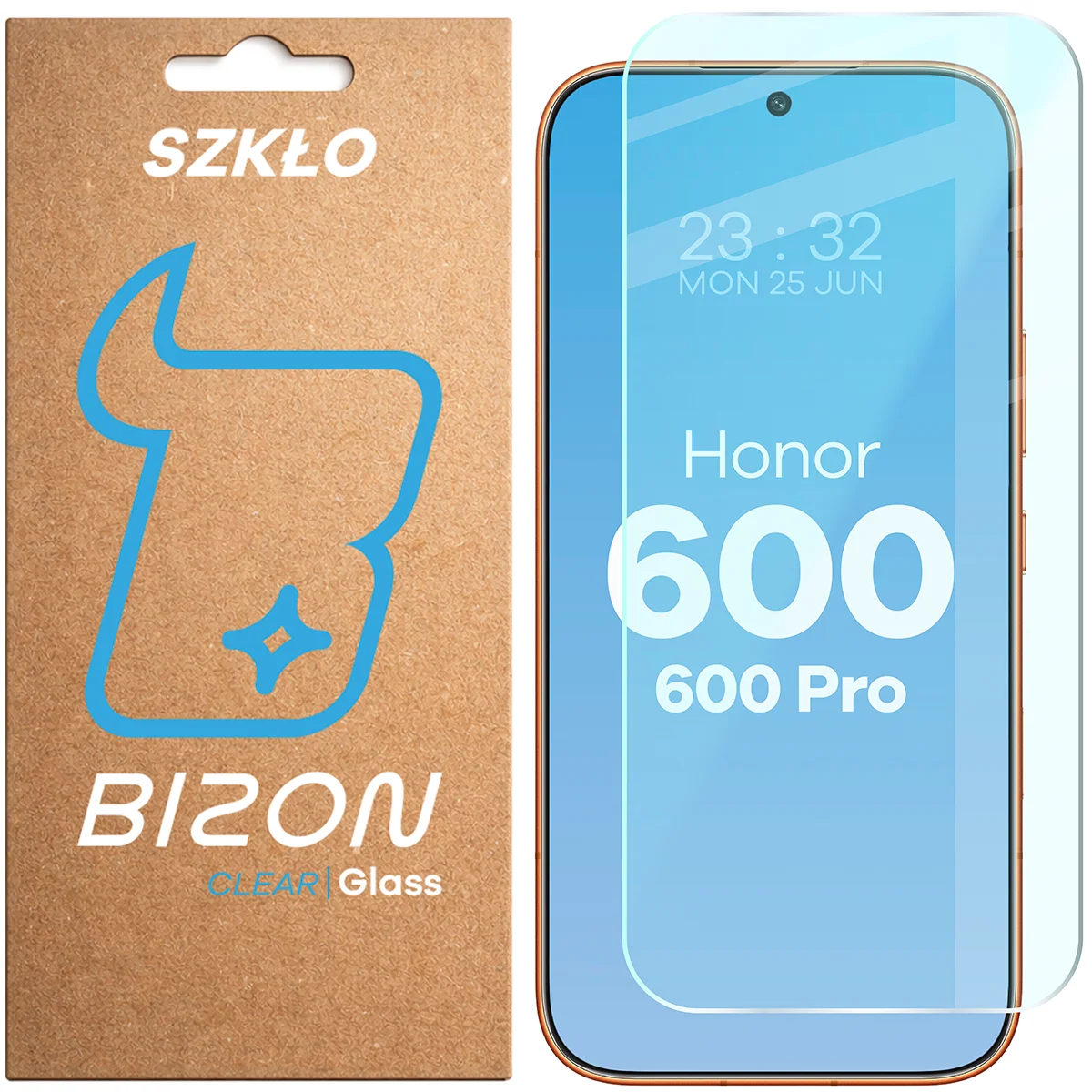 Bison Glass Clear tempered glass for Honor 600 5G / 600 Pro 5G