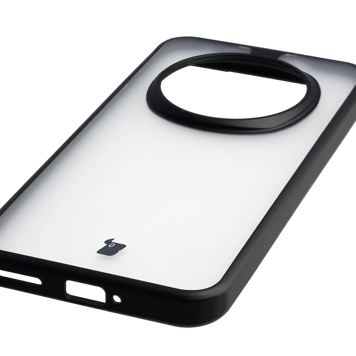 Integrierte Tasten, Aussparungen und Hybridmaterial in der Bizon Case Angelo Hülle