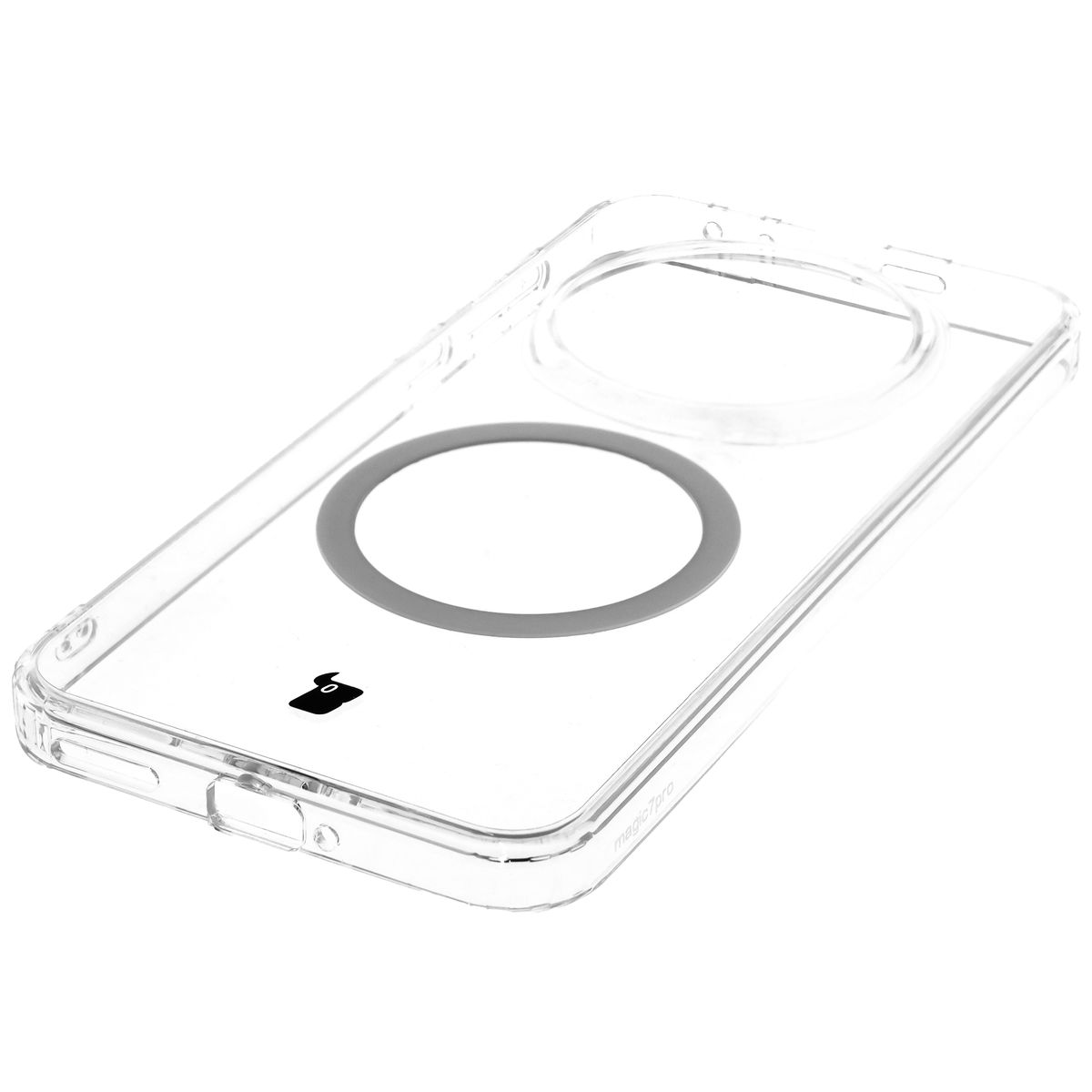 Integrated buttons, cutouts, and hybrid material in Bizon Case CrystalO