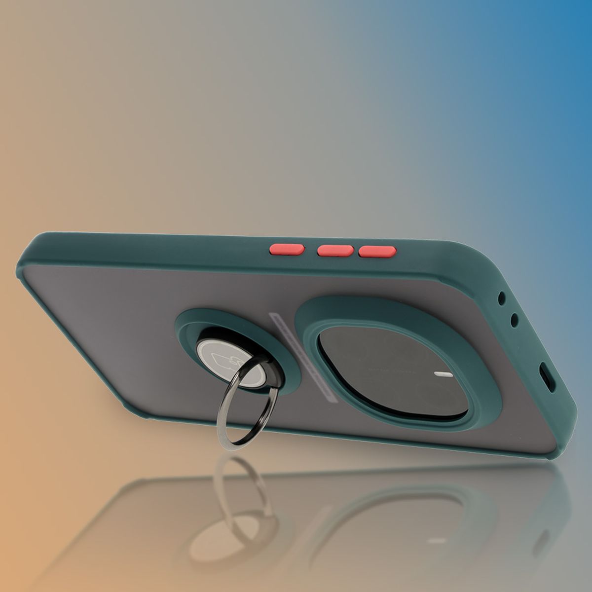 Grip as a stand in Bizon Hybrid Ring case