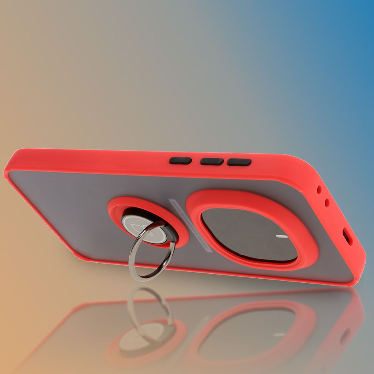 Halter als Stütze im Bizon Hybrid Ring Etui