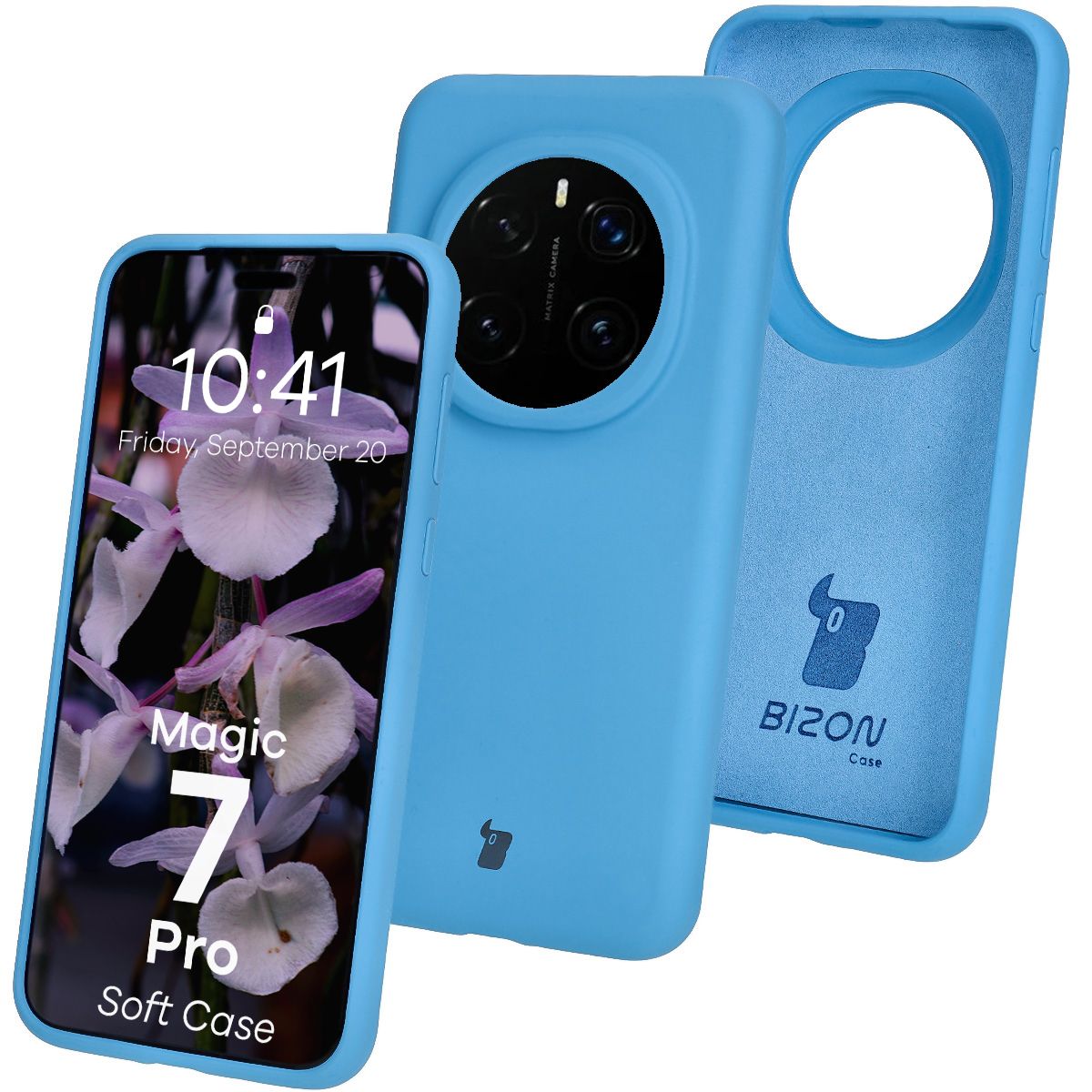 Silikonhülle Bizon Soft Case für Honor Magic7 Pro