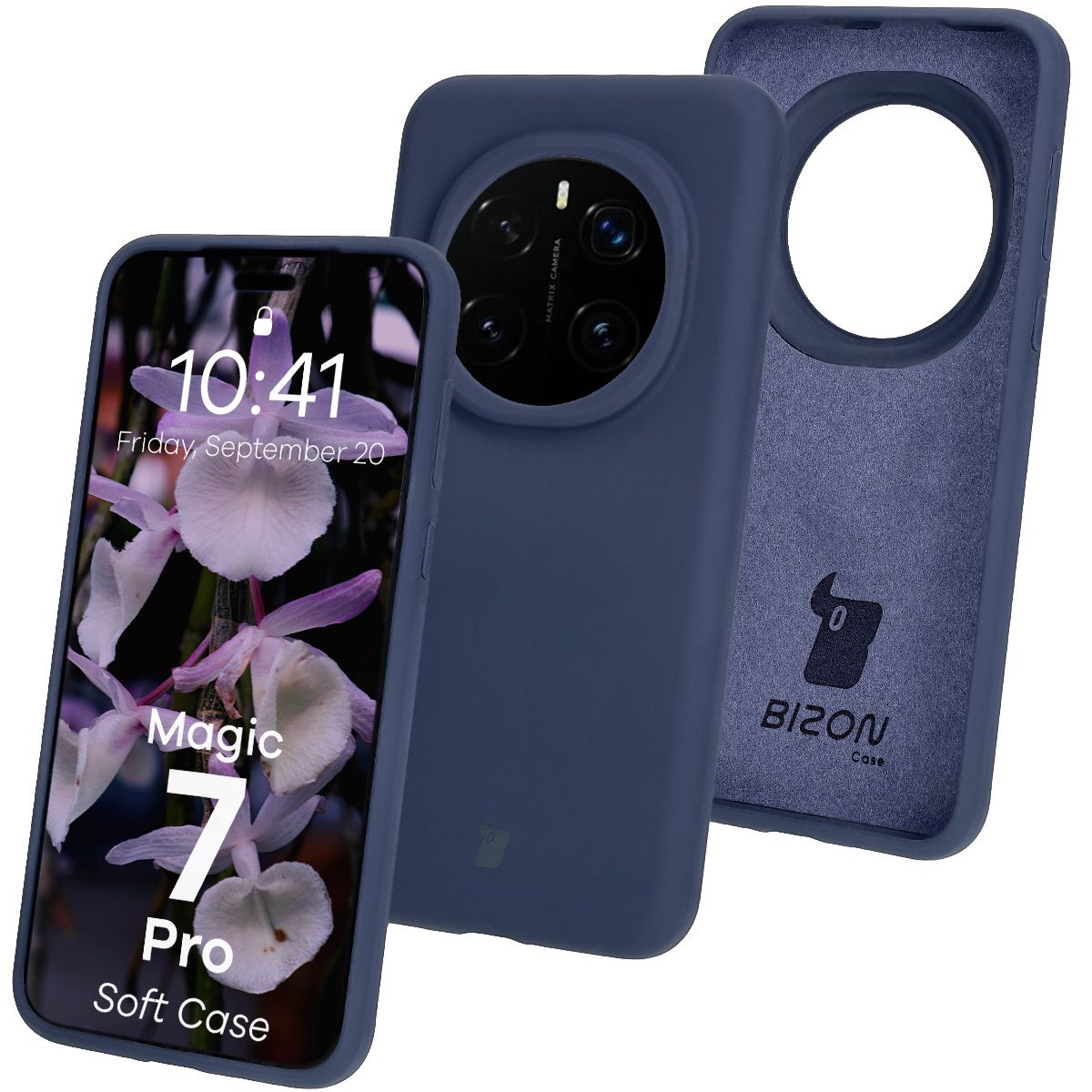 Silikonhülle Bizon Soft Case für Honor Magic7 Pro