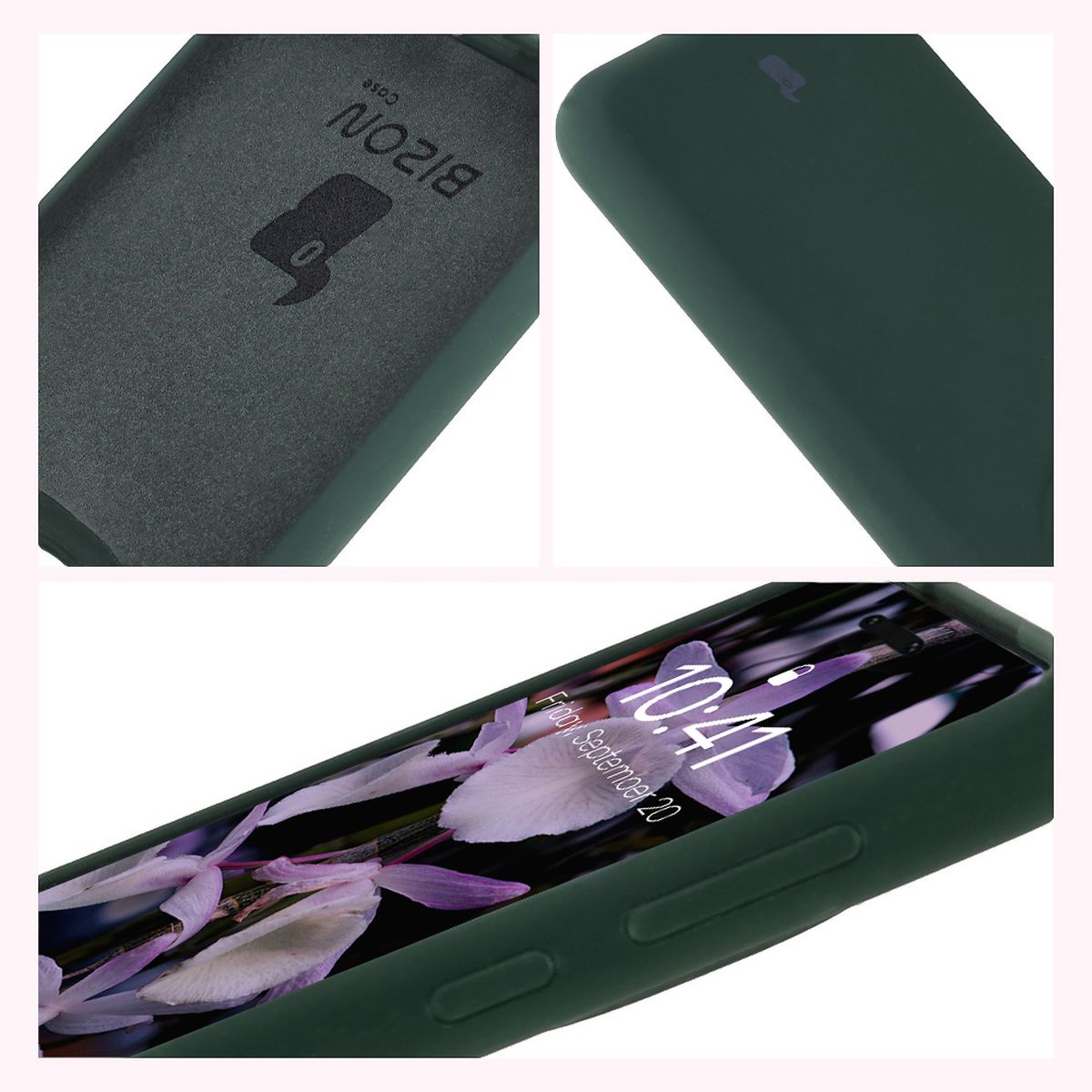 Bison Soft Case construction: integrated covers, raised edges, and microfiber padding