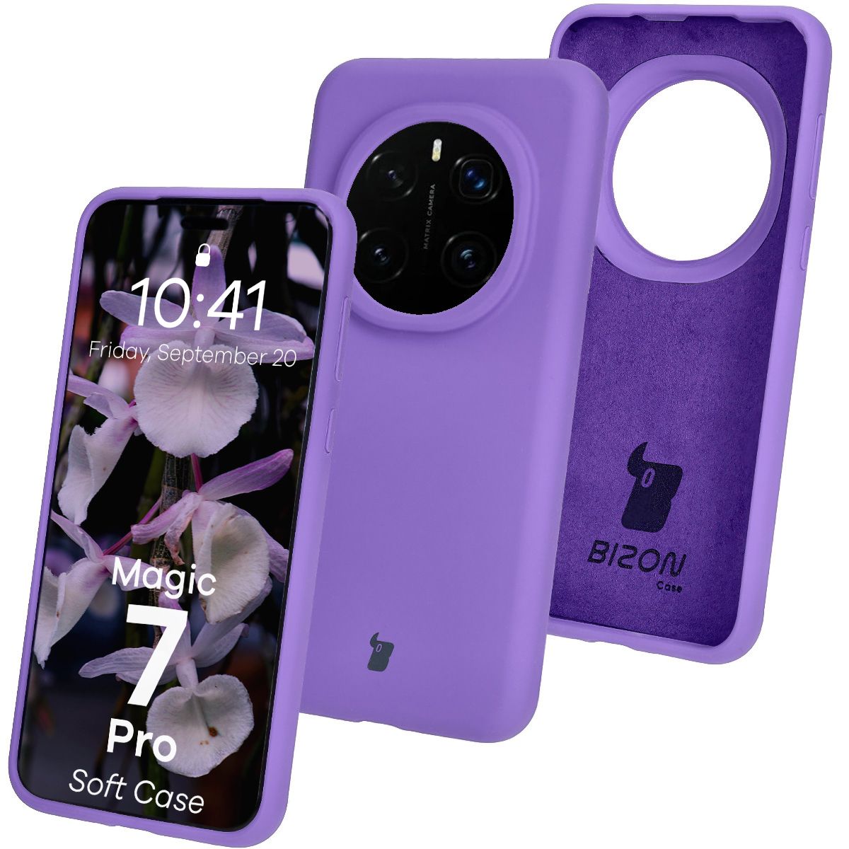 Silikonhülle Bizon Soft Case für Honor Magic7 Pro