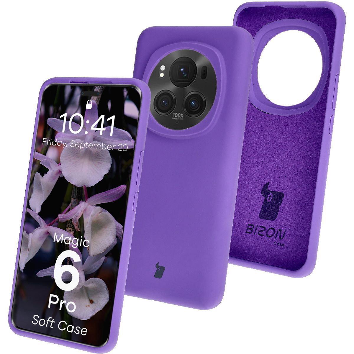 Bizon Soft Case silicone case for Honor Magic6 Pro