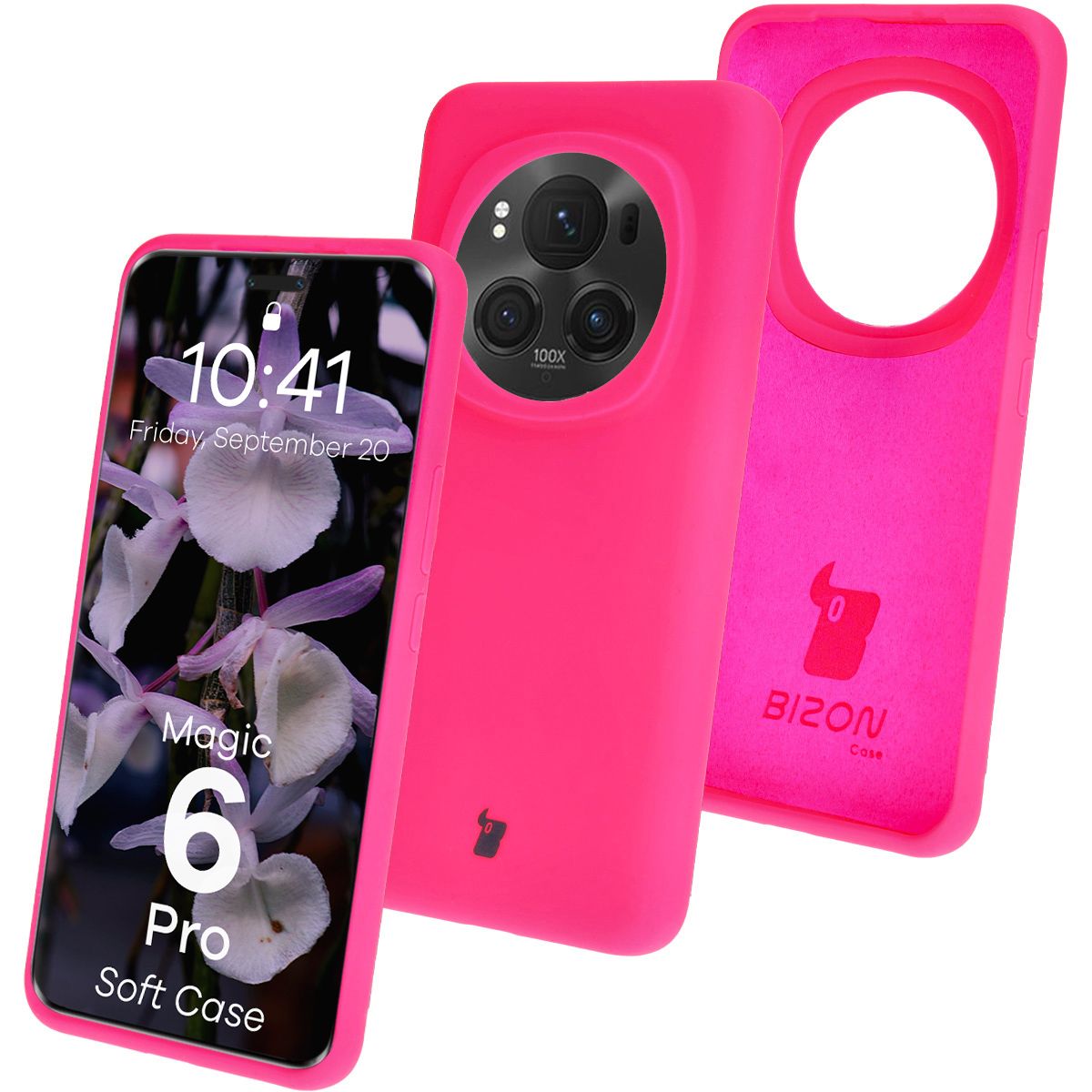 Bizon Soft Case silicone case for Honor Magic6 Pro