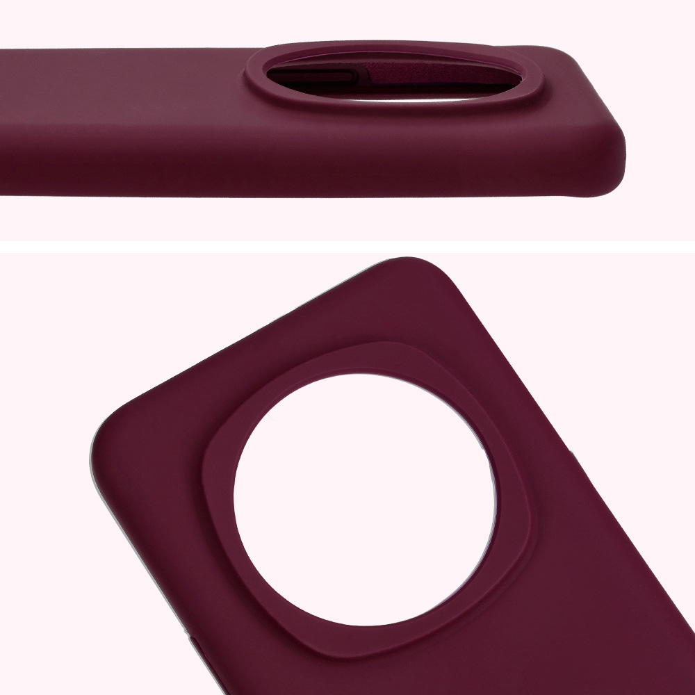 Close-up of the lens cutout in Bizon Soft Case