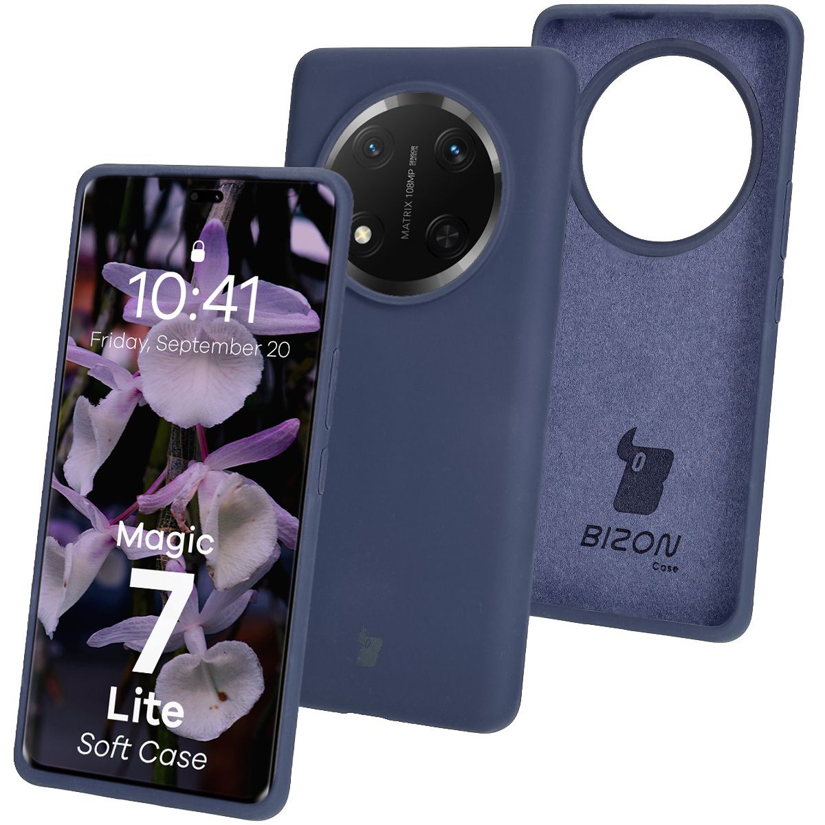 Bizon Soft Case Silicone Case for Honor Magic7 Lite