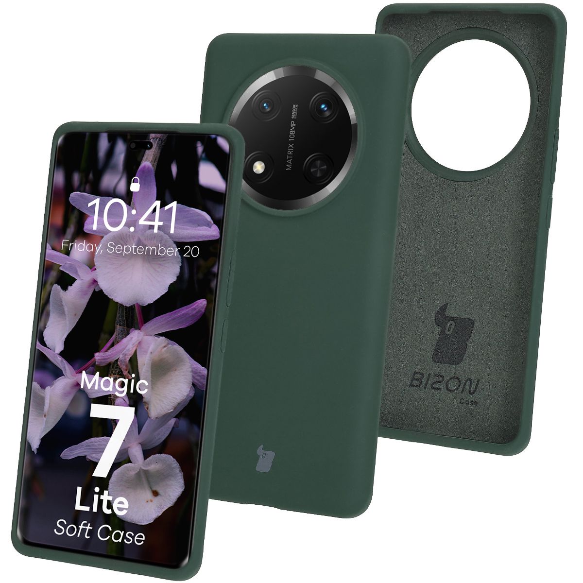 Bison Soft Case Silicone Case for Honor Magic7 Lite