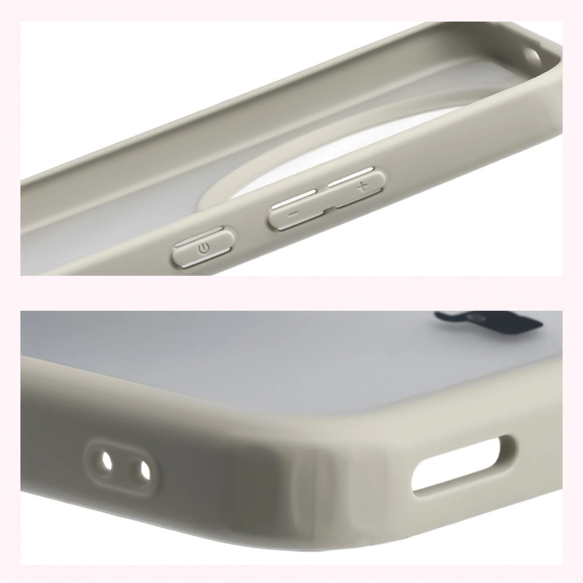 Reinforced corners and raised screen edges in the Bison Case Angelo for Honor Magic8 Lite