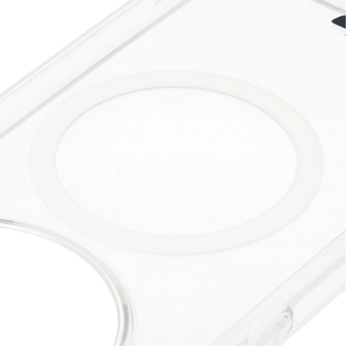 Magnetischer Ring im Bizon Case CrystalO für das Honor Magic8 Lite