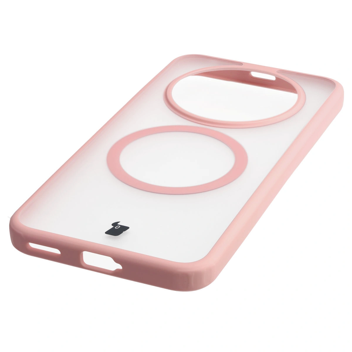 Butoane integrate, decupaje și material hibrid în husa Bizon Case MatteO pentru Honor Magic8 Lite